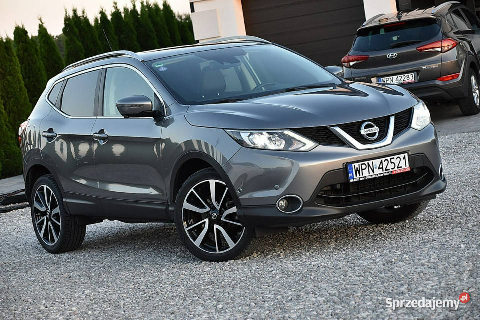 Nissan Qashqai 16DIGT 163 Led Navi Kamera Skóra czujnik zmierzchu Nowe Kucice
