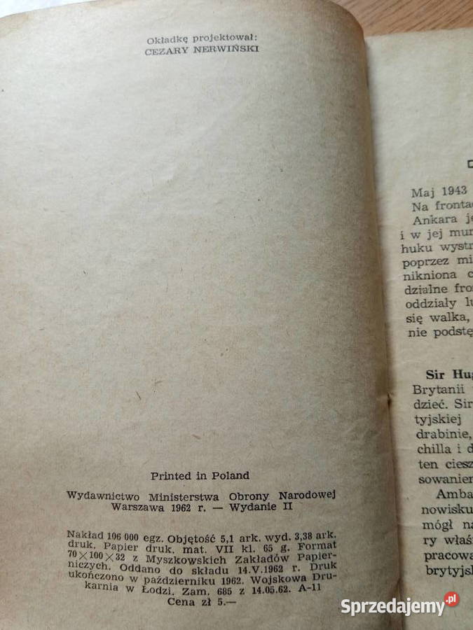 Zagadka Cicero Żółty czerwony tygrys 1962r społeczno-obyczajowe Dąbrowa Górnicza