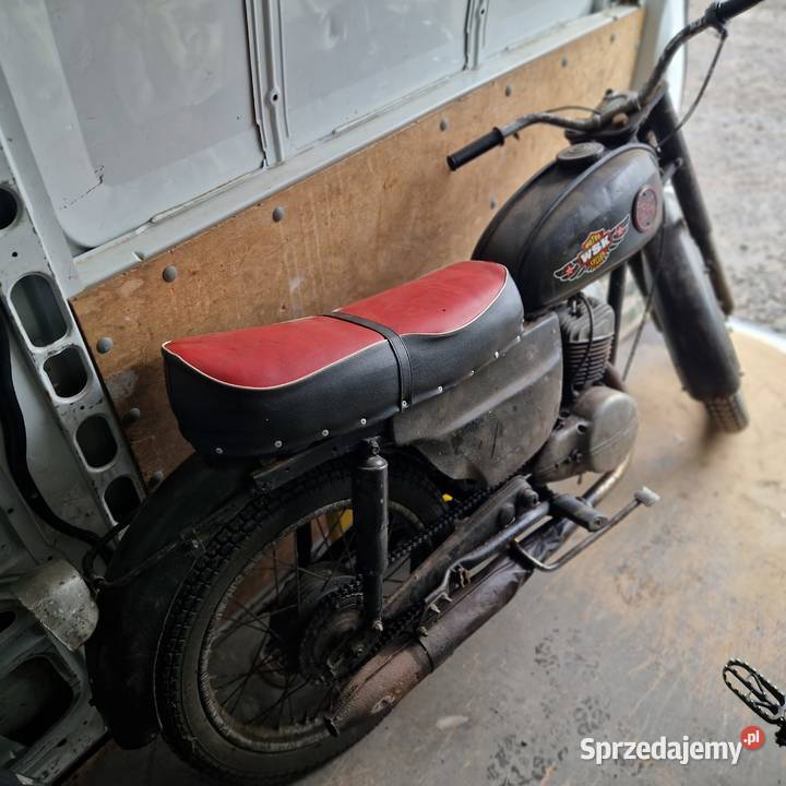 Motocykl WSK Rok produkcji 1977 Bolesławiec