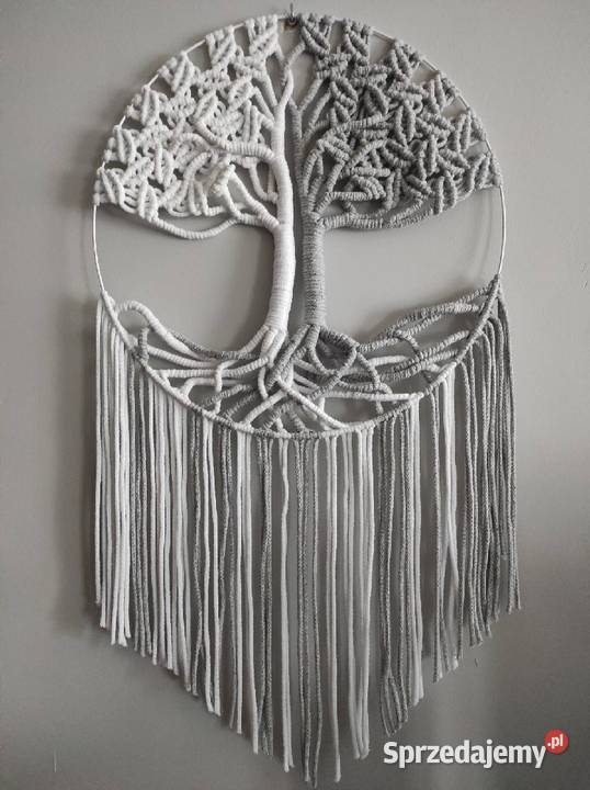 Makrama Skrzydła Anioła Rękodzieło Konin