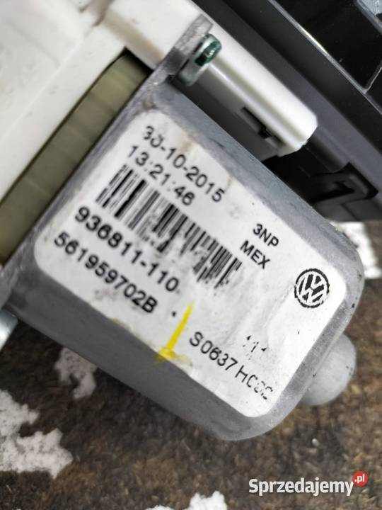 MECHANIZM SZYBY PRAWY PRZÓD USA 561837462D VW