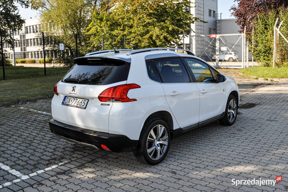 Peugeot 2008 2015r 107 Skóry Bezwypadkowy dolnośląskie Wrocław