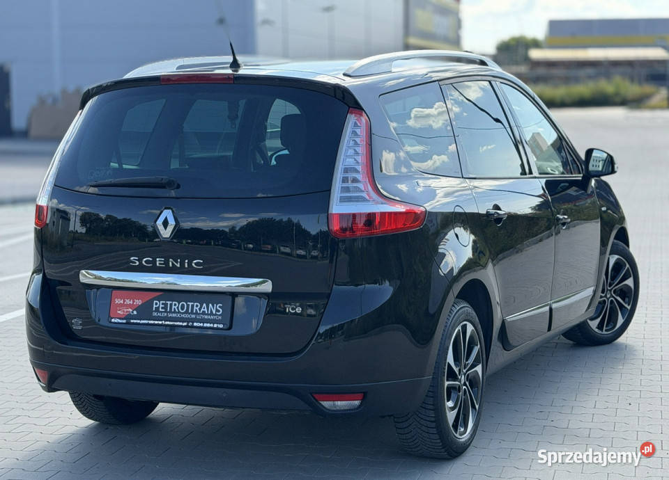 Renault Scenic 12 132 LED 7 Osobowy Nawigacja autoalarm Mrągowo sprzedam