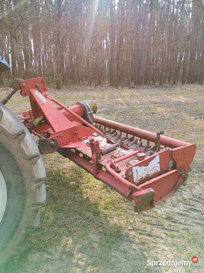Brona aktywna wirowa Lely 3 m wał packer kuhn lubelskie Grabów Rycki
