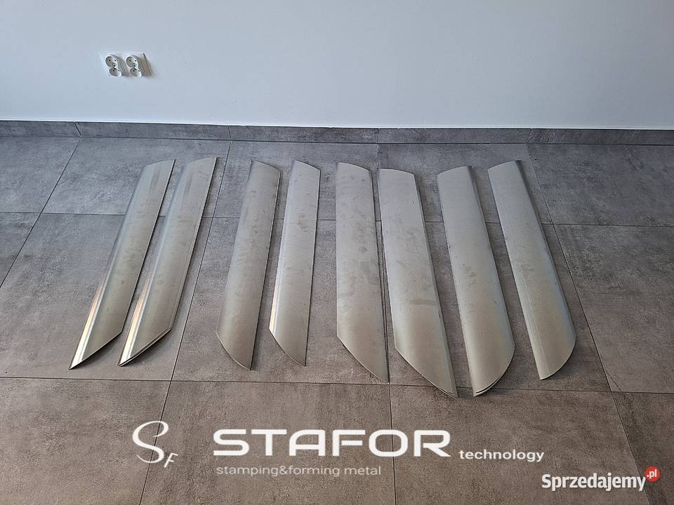 Gięcie blach zwijanie blach aluminiowych Pozostałe usługi Elbląg