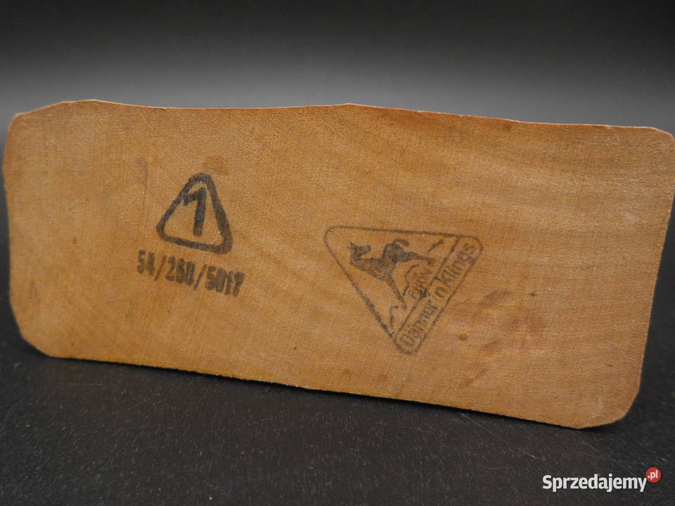 Stara Drewniana Figurka Sarny Rękodzieło Vintage wielkopolskie Raszków