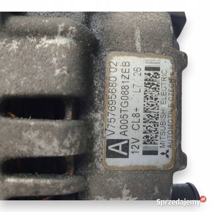 ALTERNATOR Peugeot 207 14 VTi 12V A005TG0881ZEB Chełm