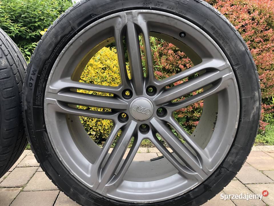 Audi Q7 oryginalne felgi aluminiowe 21 Koła i felgi opolskie Nysa sprzedam