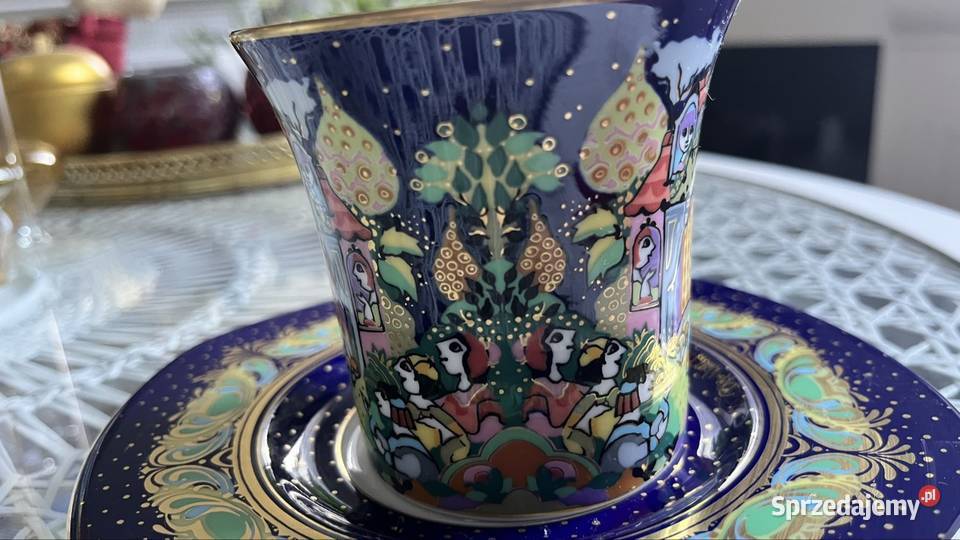 Filiżanka świąteczna Rosenthal Zielona Góra