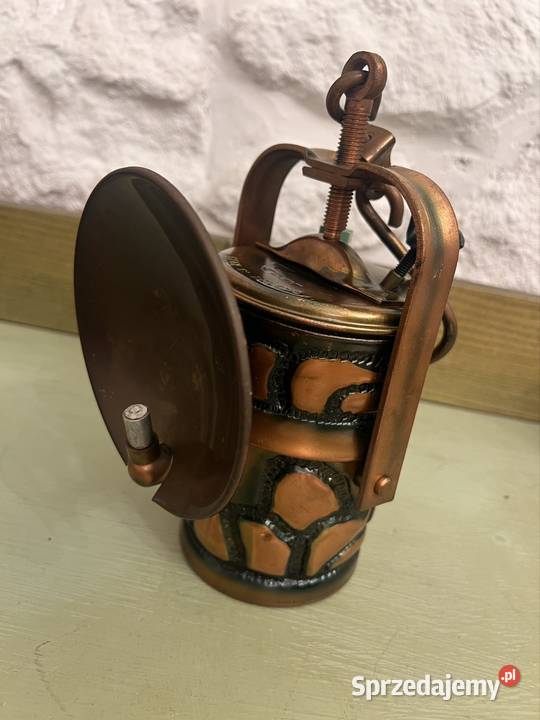 Lampa górnicza Faser Antyki śląskie