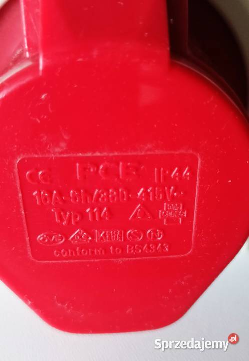 Gniazdo elektryczne 380V 16 A Łódź