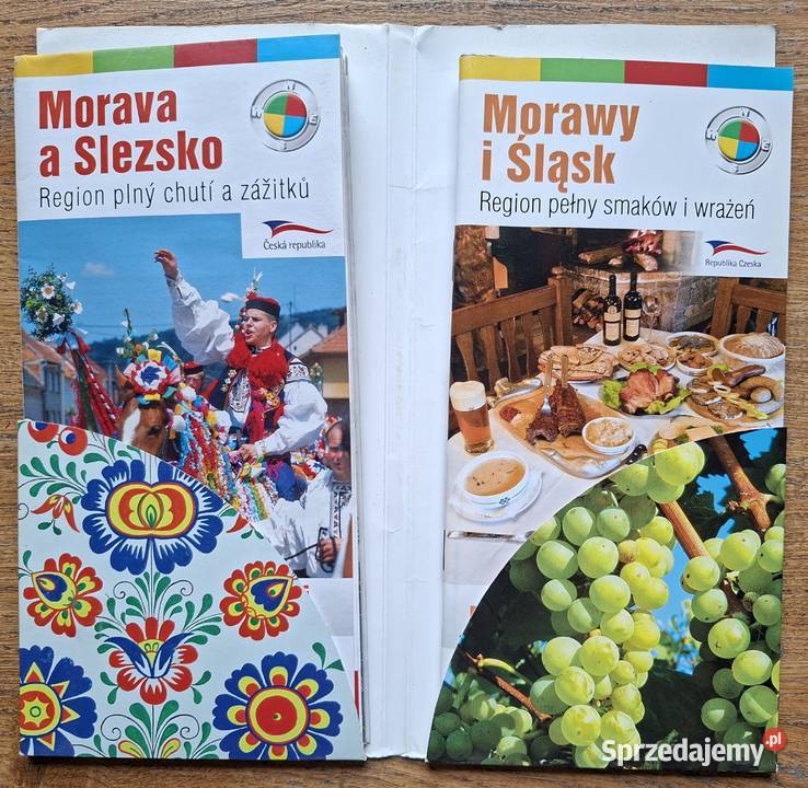 Morava a Slezsko Morawy i Śląsk przewodnik Kraków sprzedam