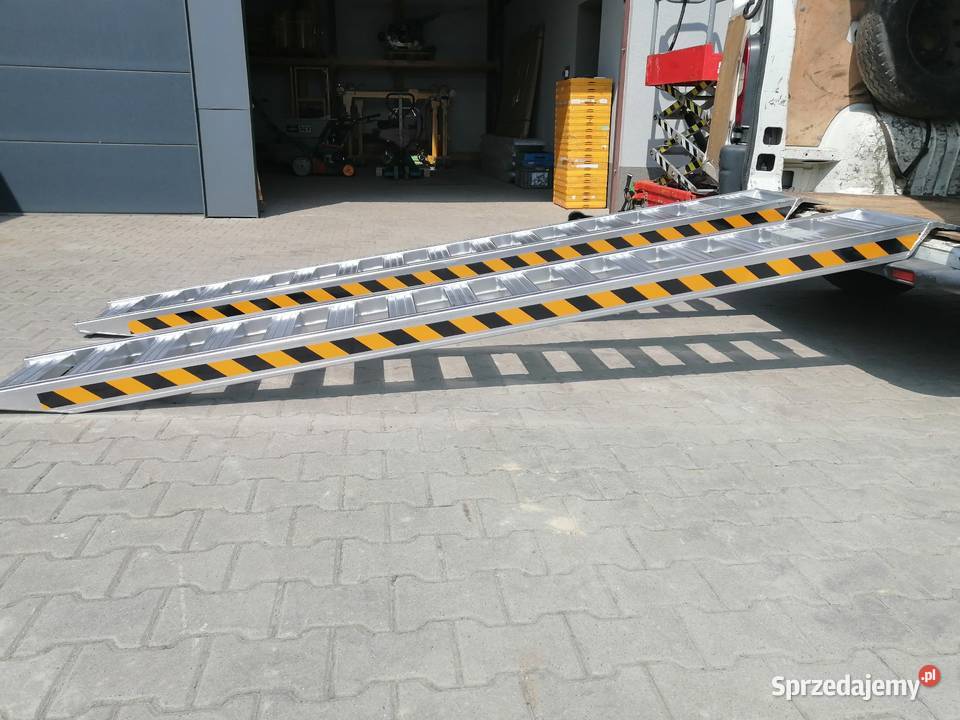 Najazdy aluminiowe 3metry 6tonNowe Nex Cieszyn