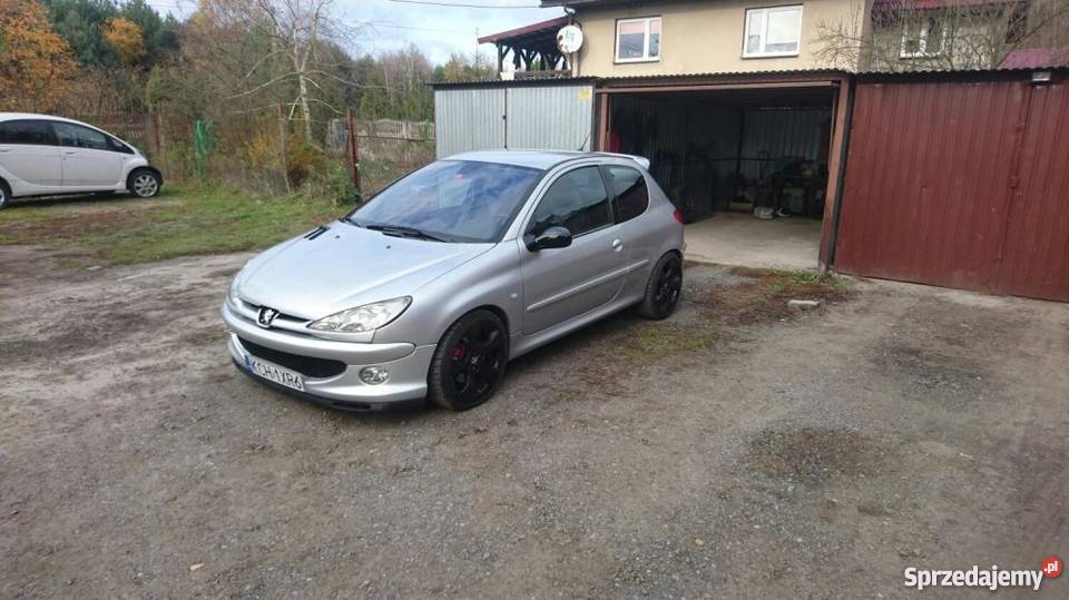 Peugeot 206 RC 20 177 doinwestowany 170000km małopolskie Mętków