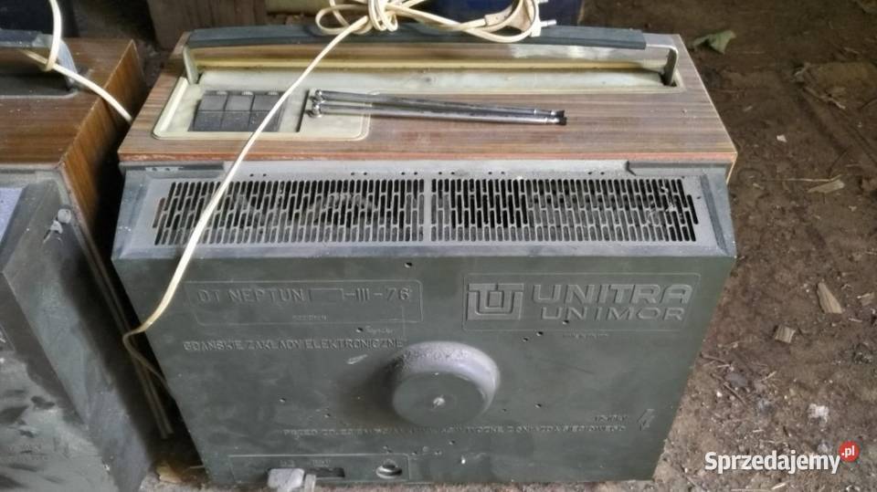 4 x Różne stare TV Uszkodzone Kolekcjonerskie Jawor