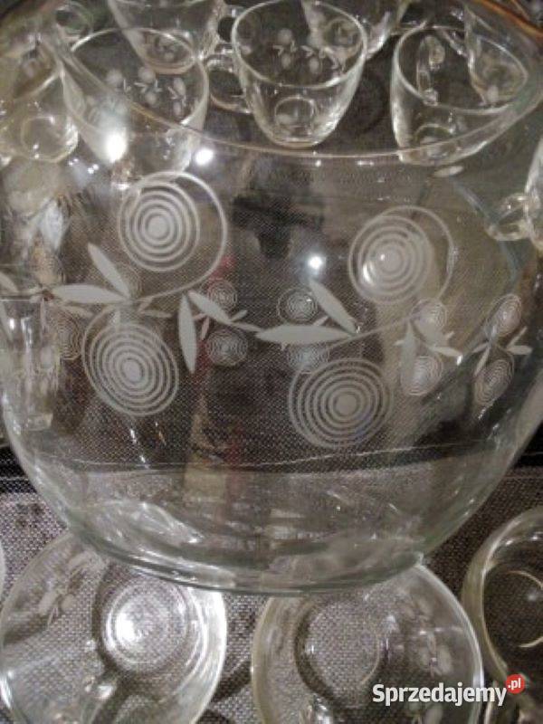 Piękny komplet do kompotu ponczu Częstochowa