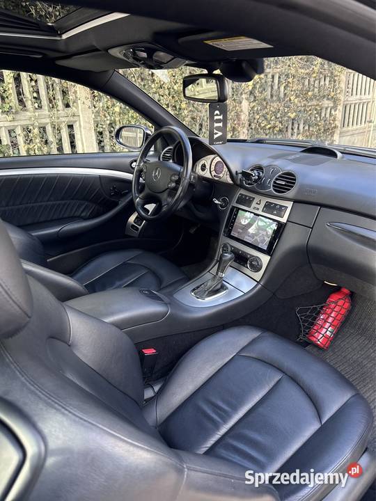 Mercedes CLK 350 w209 avantgarde świeży rozdząd radio CLK Trębaczew sprzedam