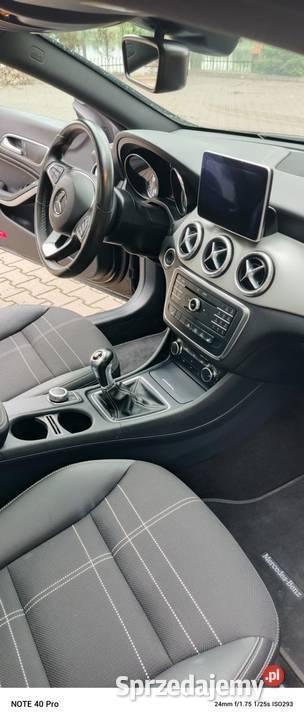 Mercedes CLA 200 16 Benzyna 2015 r wielkopolskie Września
