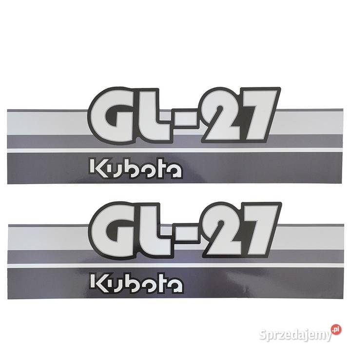 Naklejki Kubota GL27