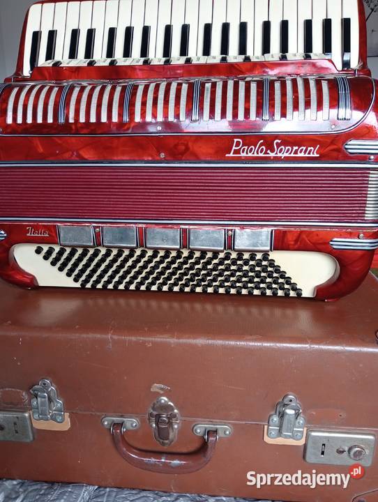 sprzedam włoski akordeon Paulo Soprani Janów Lubelski sprzedam