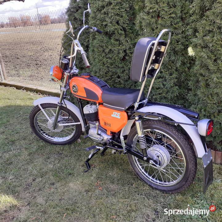 WSK 125 BĄK Zarejestrowany Biała Tablica Strzelce Krajeńskie