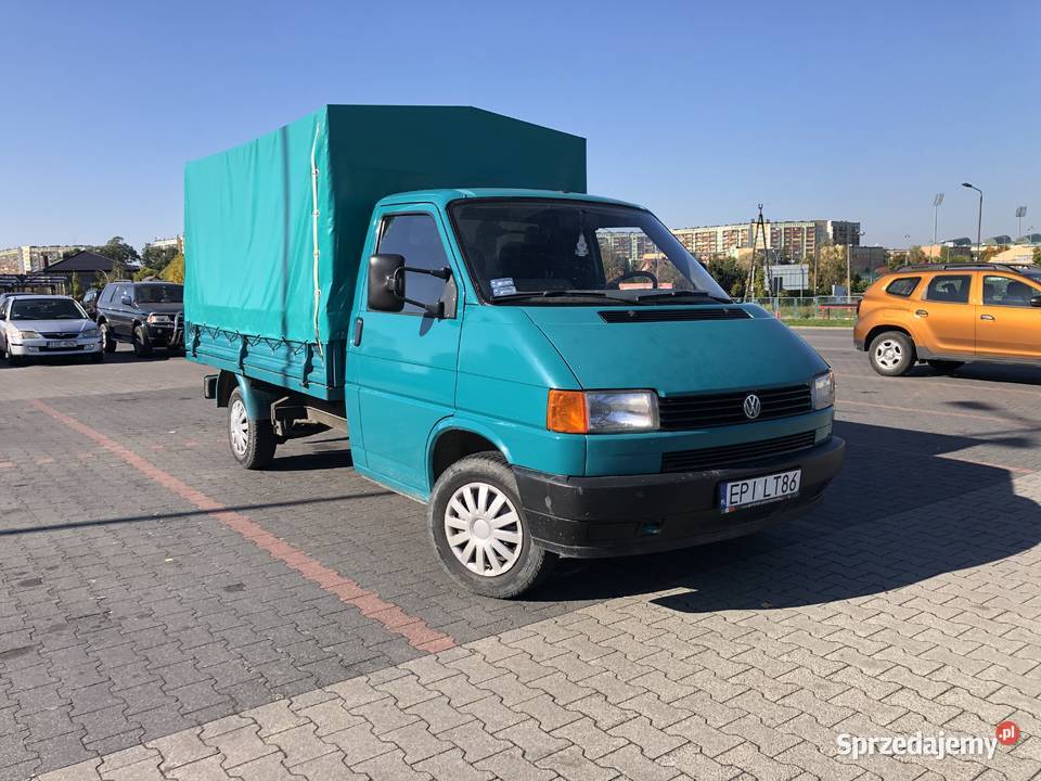 VW T4 19TD 1995 Skrzynia z plandeką 3os 1000kg Bełchatów