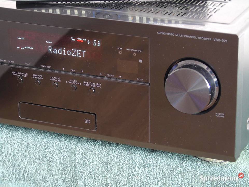 Amplituner Pioneer VSX921 RDS USB HDMi pilot Jasło