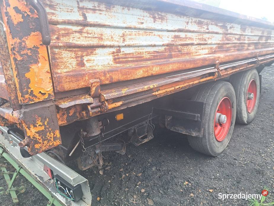 przyczepa tandem do bel lasu itp nieuszkodzony Zambrów