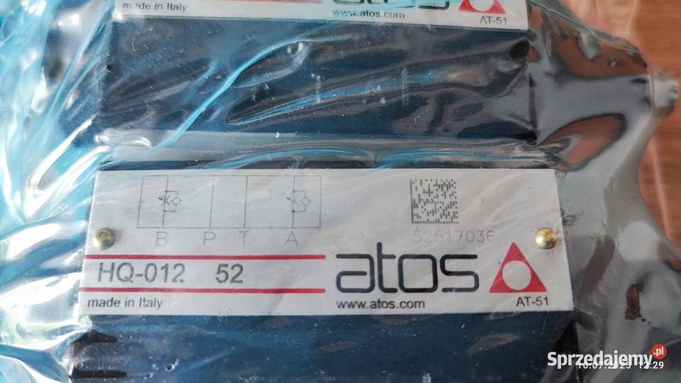 HR012 ATOS zawór zwrotny płytowy śląskie Bielsko-Biała