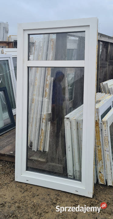 OKNA KacprzaK OKNO PCV 88X175 Używane Plastikowe