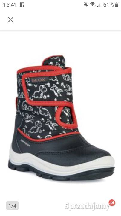 Śniegowce GEOX rozmiar 23 nowe