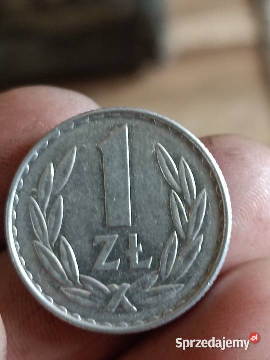 Sprzedam 1 zl 1977r zzm nierowne ranty blad Chełm