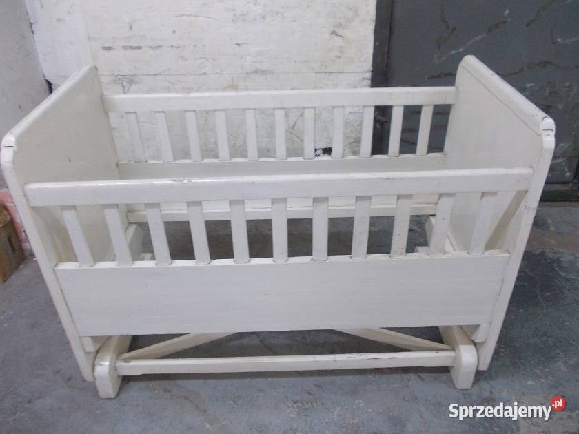 Stara drewniana kołyska łóżeczka dziecięce Bielsko-Biała