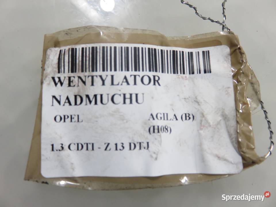 DMUCHAWA OPEL AGILA B osobowe