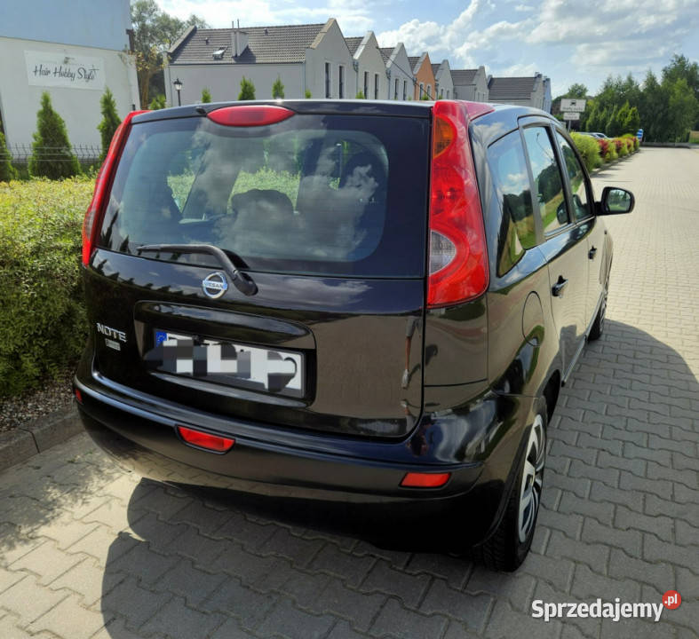Nissan Note 14i 88 Rej Klimatronik 2 kplKół Rok produkcji 2006 Note