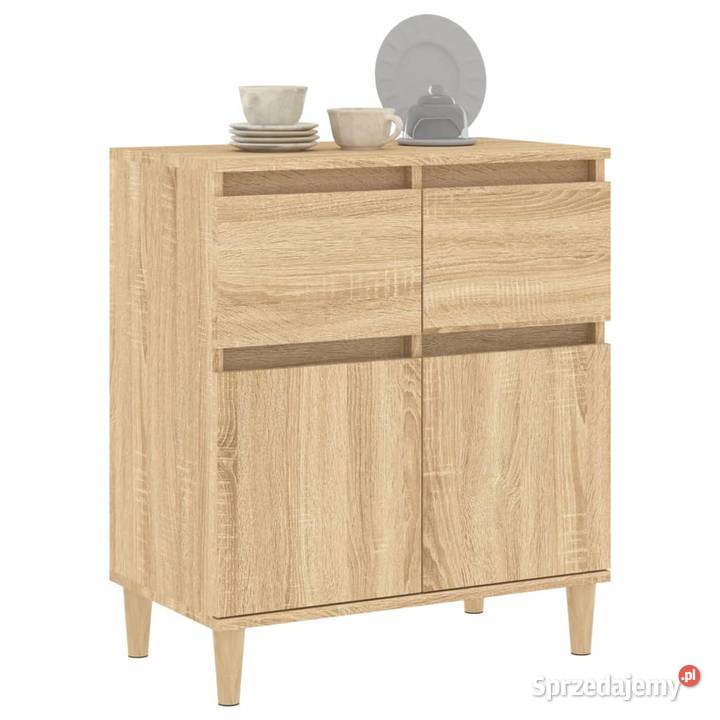 vidaXL Komoda dąb sonoma 60x35x70 materiał Warszawa