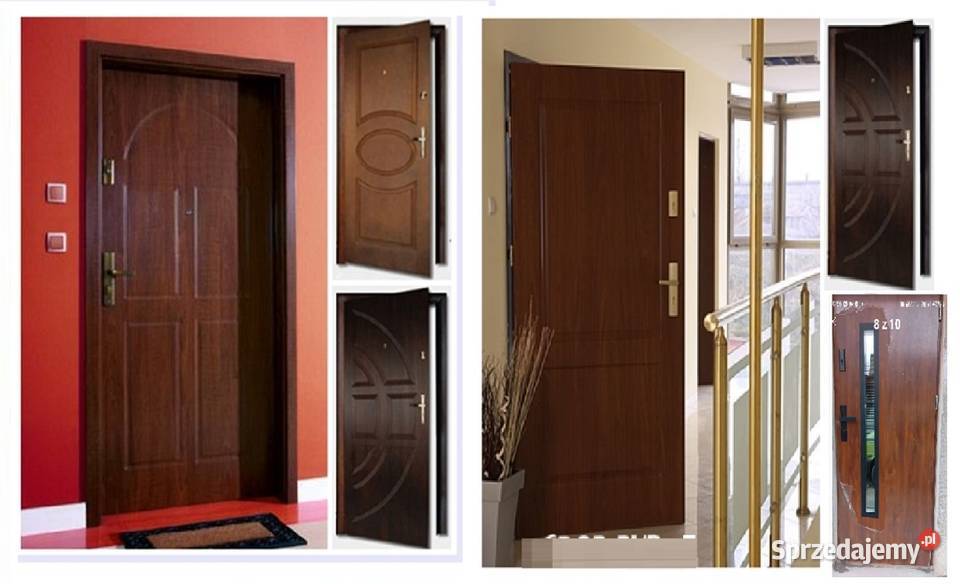 Drzwi wejściowe zewnętrzne z montażem tanio mazowieckie Warszawa