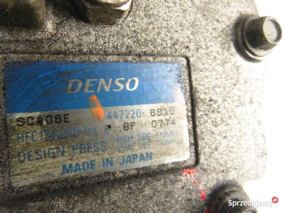 KOMPRESOR KLIMATYZACJI DAIHATSU YRV 13 osobowe Kompresory klimatyzacji małopolskie sprzedam