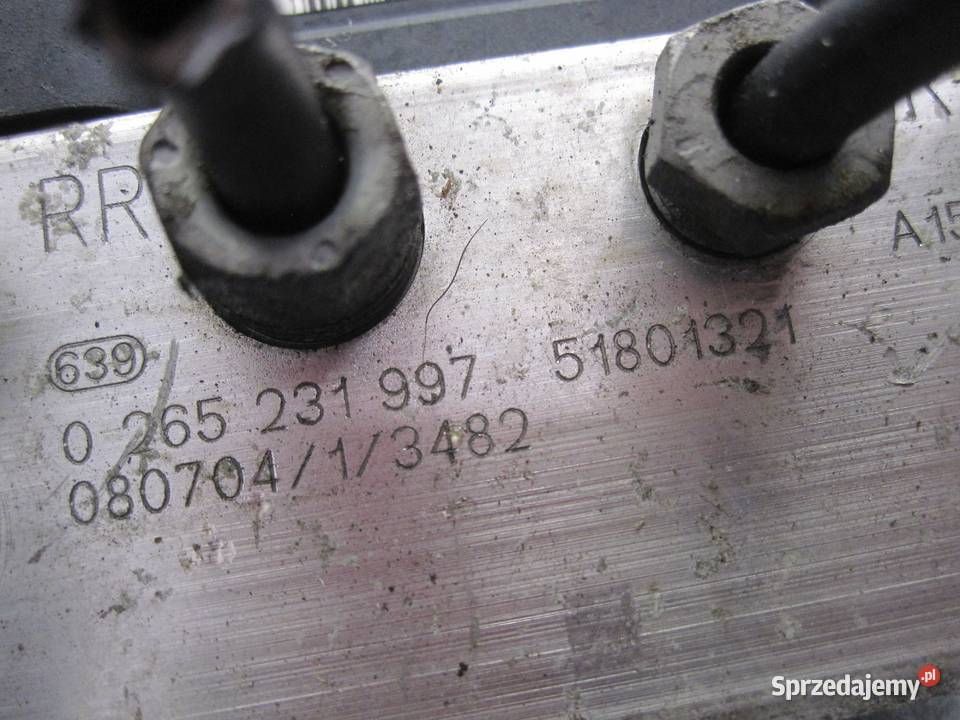 FIAT PUNTO II 05r pompa ABS 0265231997 51801321 osobowe świętokrzyskie Kielce