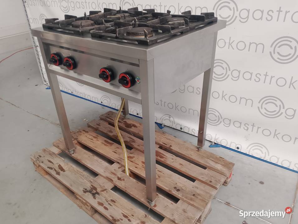 Kuchnia gazowa 4 palnikowa REDFOX SPB 7080G Wrocław