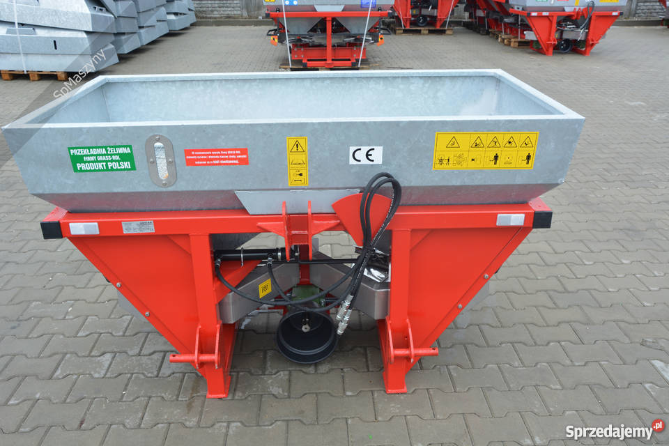 Rozsiewacz Ocynk Malowany proszkowo Grass rol Hydraulika