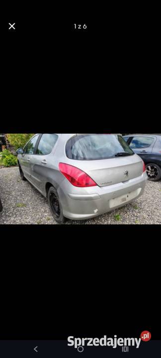 Peugeot 308 16 benzyna na części Wólka Rokicka