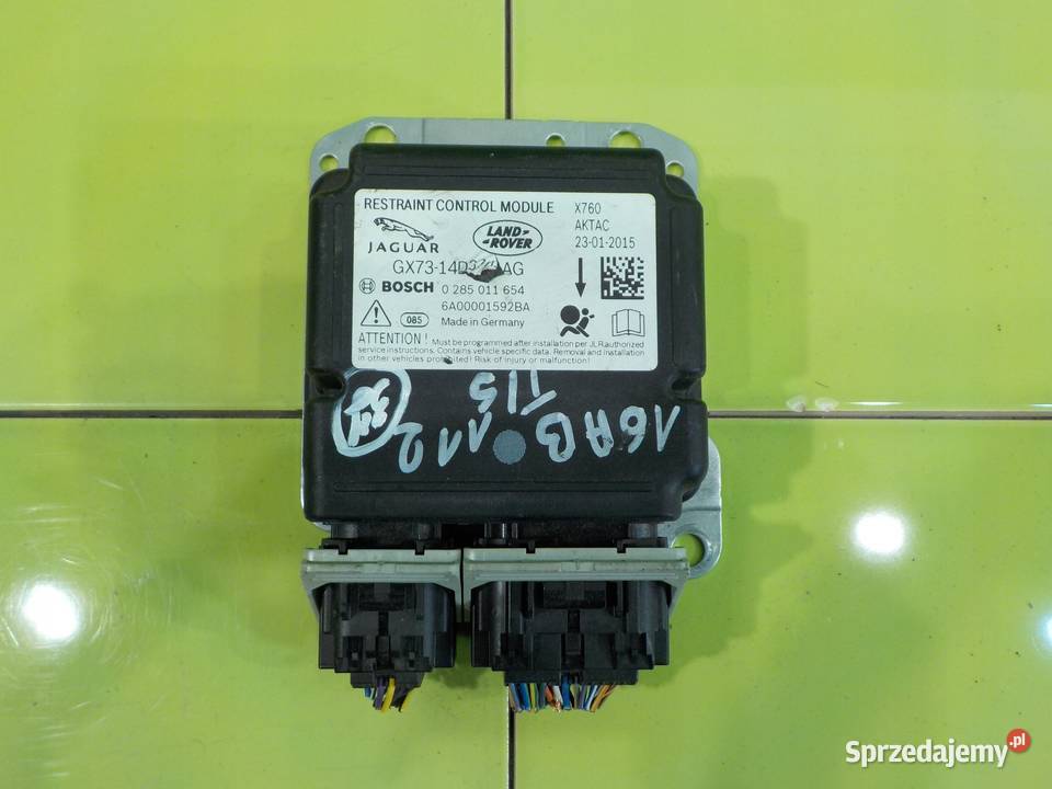 JAGUAR XE 20 D 15r SEDAN 4D modul sensor AIRBAG Suków sprzedam