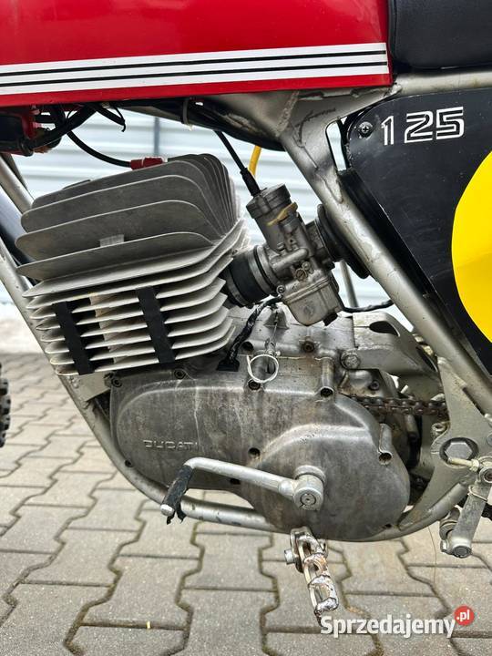 Ducati 125c 1974r oryginał 1km Kozy
