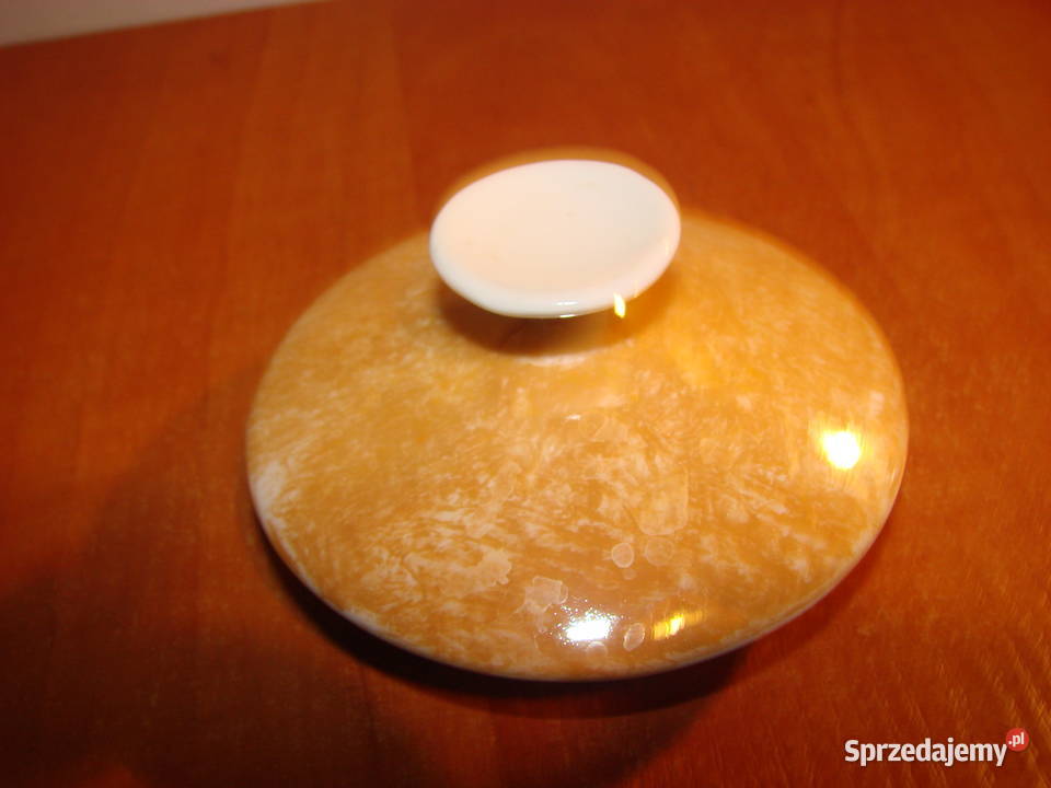 Włocławek porcelanowa pokrywka Pruszcz Gdański