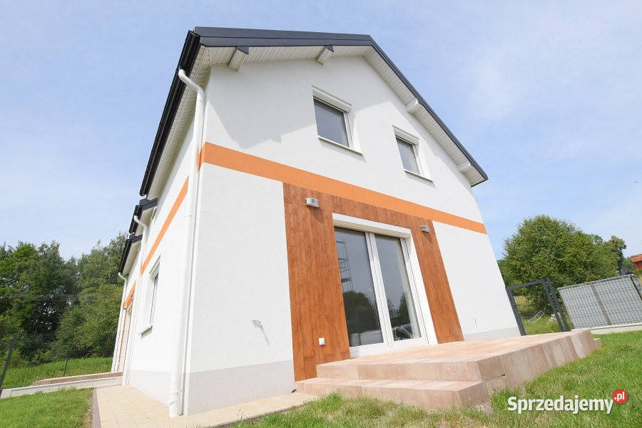 Nowoczesny Dom w zabudowie Bliźniaczej Dąbrowa Szlachecka