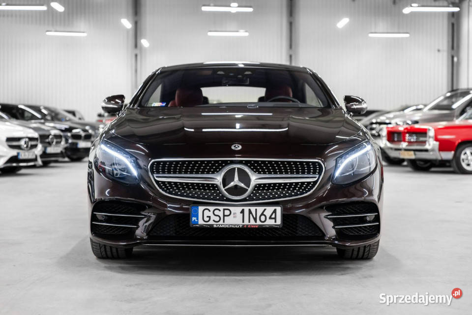 Mercedes S 560 560 4Matic Coupe Salon Polska małopolskie Węgrzce