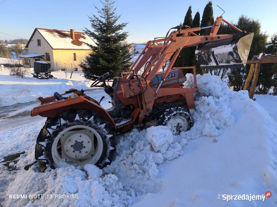 Kubota 4x4 ładowacz turłyżkaiseki Kubota lubelskie Otrocz