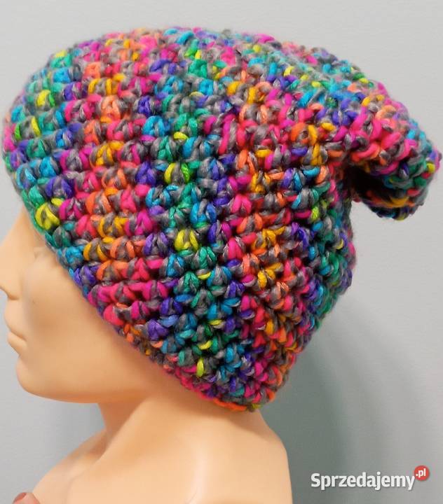 Czapka wielokolorowa Dla kobiet Wrocław