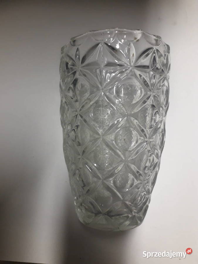 Para wazonów Karo Hortensja vintage Porcelana i szkło Warszawa